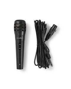 Nedis Kablet mikrofon   -75 dB +/-3 dB følsomhet   80 Hz - 12 kHz   50 m