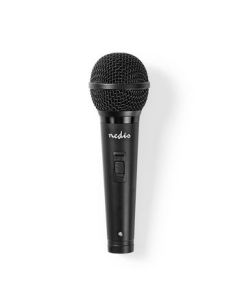 Nedis retningsbestemt kablet mikrofon   -72 dB +/-3 dB følsomhet   85 Hz - 11 kHz   50 m