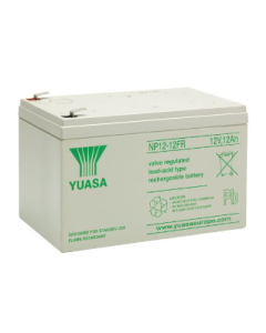 NP12-12FR Yuasa Blybatteri (Flammeavvisende kasse)