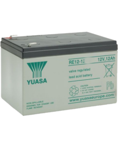 RE12-12 Yuasa Long-Life High-Drain UPS Blybatteri