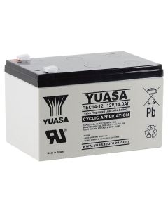 REC14-12 Yuasa Syklisk Blybatteri
