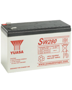 SW280 12V 9Ah - Yuasa Blybatteri (High-Drain spesielt designet for bruk i UPS-Systemer)