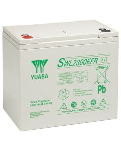 SWL2300FR Yuasa Blybatteri (High-Drain spesielt til UPS-Systemer) (Flammeavvisende kasse)