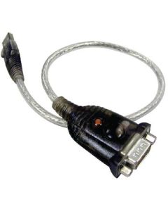 NEDIS Usb 2.0-kabel USB A hann - DB9 han plugg 0.35 m Grå