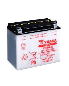 Yuasa YB16-B 12V Batteri til motorsykkel