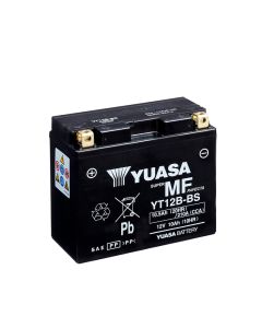 Yuasa YT12B-BS 12V AGM Batteri til Motorcykel