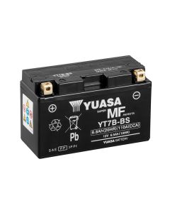 Yuasa YT7B-BS 12V AGM Batteri til motorsykkel