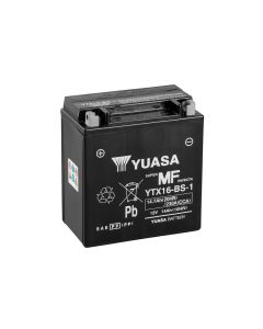 Yuasa YTX16-BS-1 12V AGM Batteri til motorsykkel