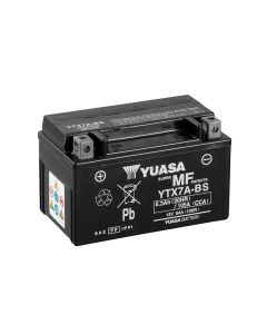 Yuasa YTX7A-BS 12V AGM Batteri til motorsykkel