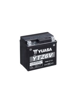 Yuasa YTZ6V 12V AGM Batteri til motorsykkel