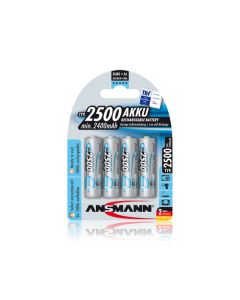 Ansmann Max-e AA / R06 2500mAh (4 stk.) oppladbare batterier