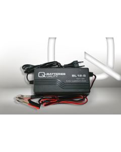 Q-Batteries 12V 5A Batterilader