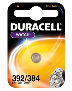 DURACELL D392 / D384 klokke-batteri (1 stk.)