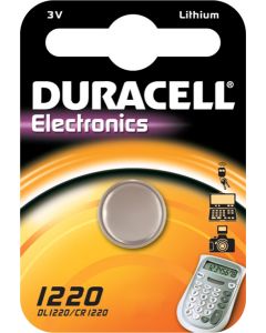 Duracell DL1220 / CR1220 knappcelle (1 stk.)
