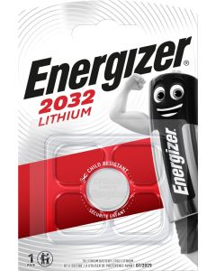 Energizer Lithium CR2032 Batteri (1 Stk. Pakning)