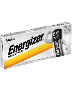Energizer Industrial AAA / E92 Batterier (10 Stk.)
