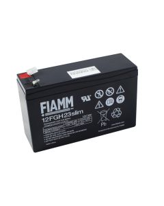 SLIM FIAMM Bly batteri (12V - 5Ah) 12FGH23