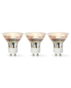 GU10 LED spot 5W (345lm), 2700K, Varm hvit, 3 stk.