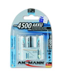 Ansmann maxE C / Baby / R14 4500mAh (2 stk.) oppladbare batterier