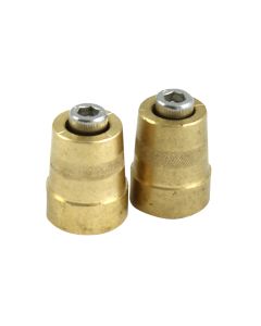 Polskruesett for blybatterier - sett med 2 stk.