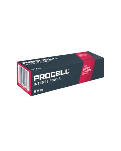 Duracell Procell INTENSE E / 9V Batterier (10 stk.)