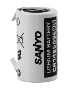 SANYO CR14250SE- 1/2AA Batterier med loddeører (C-form) (1 Stk.)