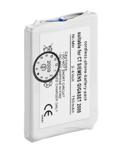 Siemens Gigaset 2000C/L Pocket Kompatibelt Batteri 2,4V 750mAh