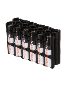 Powerpax Batteriholder til 12 stk. AAA (Sort)