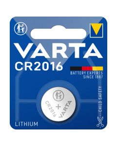 Varta CR2016 knappcelle batteri - 1 stk.