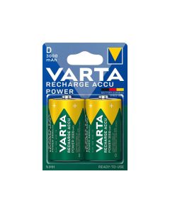 VARTA Power Accu D / R20 / Mono (2 stk.) 3000mAh batteri