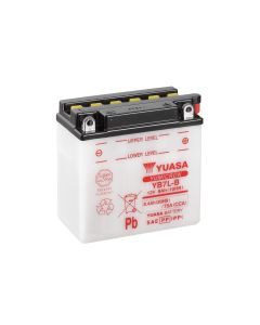 Yuasa YB7L-B 12V Batteri til motorsykkel