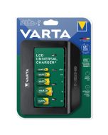Varta Universal batterilader med display