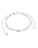 Apple MUF72ZM/A USB-C 2.0 til USB-C lade- og datakabel, hvit, 1m
