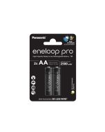 Panasonic eneloop Pro AA Oppladbare batterier 2 stk. BK-3HCDE/2BE