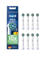 Oral-B Pro CrossAction Tannbørstehoder 8-stk - hvit