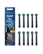 Oral-B Pro CrossAction Tannbørstehoder 10 stk. - svart