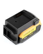 Batteri- og verktøyholder / Veggmontering for Dewalt 14,4 & 18V skyvebatterier