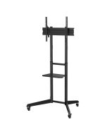 TV-presentasjonsstativ med hjul og justerbar høyde 37"-70"