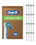 Oral-B CrossAction tannbørstehoder 16 stk. - hvid