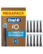 Oral-b IO Ultimate Clean Tannbørstehoder 10 stk (Sort)