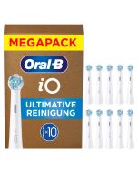 Oral-b IO Ultimate Clean Tannbørstehoder 10 stk (Hvit)