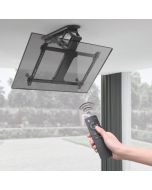 Motorisert og sammenleggbart TV-takfeste med fjernkontroll, 35 kg. 32" - 70"