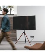 TV-gulvstativ Tripod, treutseende, kabelfeste, 40" - 65" - Treutseende og kabelhåndtering