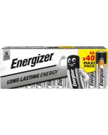 Energizer Everyday Long Lasting AA-batterier (40-pakning)