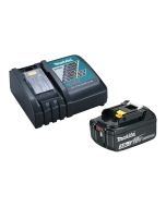 Makita 18 V batteripakke - 3,0 Ah batteri (BL1830B) + lader (DC18RC)