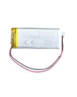 Li-ion-batteri til LED-skapbelysning/lysstang – 3,7 V, 600 mAh 
