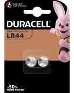 DURACELL LR44 / A76 / AG13 / LR1154 - knapcelle batterier - alkaline - 2 stk.