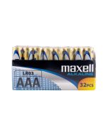Maxell Long life Alkaline AAA / LR 03 Shrink batterier - 32 stk.