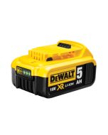 Dewalt 18V XR Li-ion batteri 5,0 Ah. DCB184-XJ - Originalt
