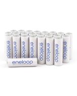 Panasonic eneloop AA / R06 (24 stk.) miljøvennlige oppladbare batterier - 2100 ladinger